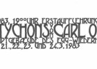 [Titelseite] Carl Orff: Diptychon, Programmheft, UA, Erasmus-Grasser-Gymnasium, München 17. März 1983.