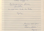 [Titelseite] Carl Orff: De temporum fine comoedia – Das Spiel vom Ende der Zeiten – Vigilia, Partiturautograph, 1971, BSB, Musikabteilung, Nachlass Carl Orff, Orff.ms.56